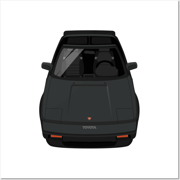 MR2 SC 1st gen W10 - Black Wall Art by jdmart